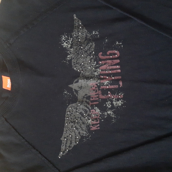 Hugo Boss 'Keep Them Flying' Longsleeve T-shirt - Picture 3 of 17